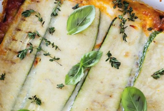 Lasagne met courgette (8 personen)